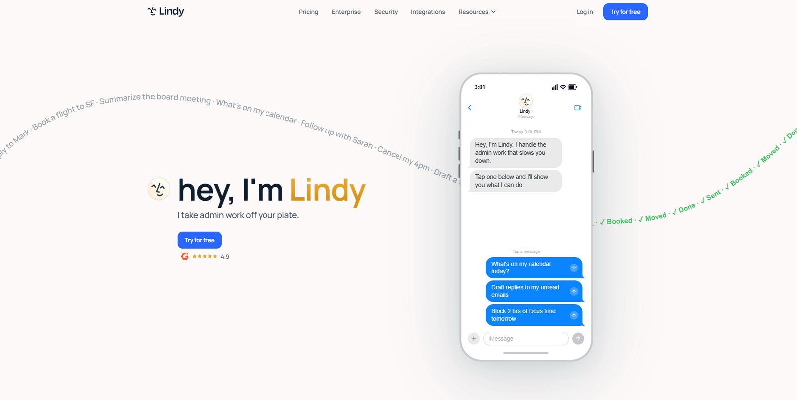 Lindy AI assistant platform