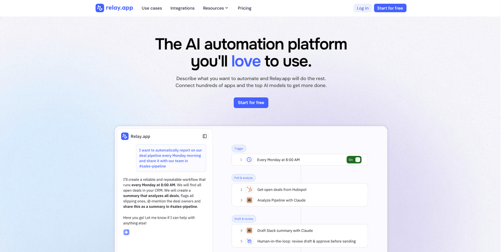 Relay automation platform