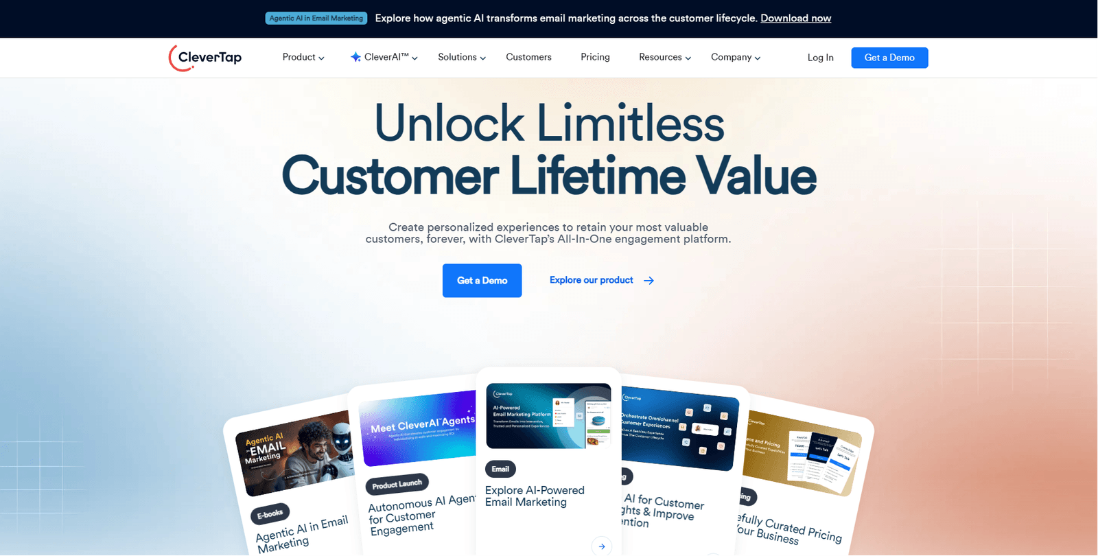 CleverTap mobile engagement platform