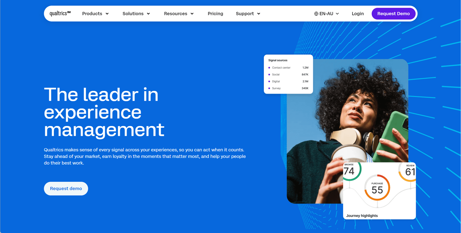 Qualtrics customer feedback and experience platform