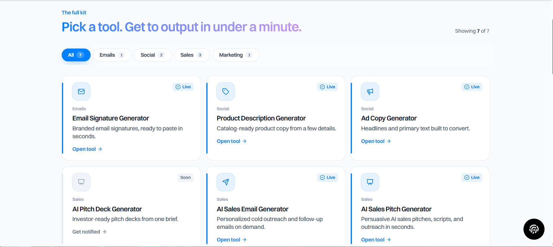 Free Intempt tools for outbound marketing